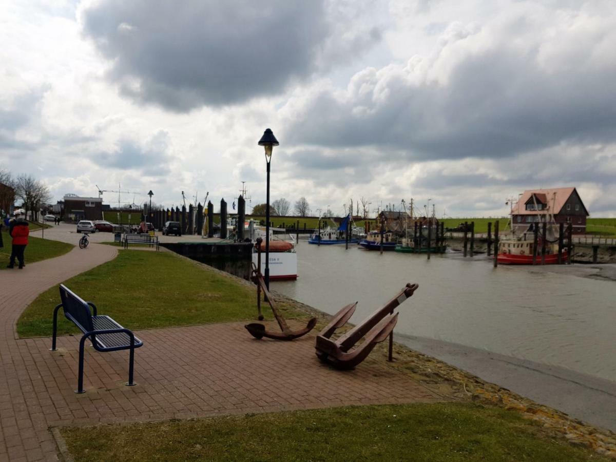 Ferienwohnung Albatros Nr. 12 Tossens Exterior foto